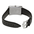 Piaget Black Tie Emperador Silver Dial Black Leather Watch G0A33069