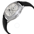Piaget Emperador Coussin Silver Dial Black Leather Automatic Men's Watch GOA32016 G0A32016