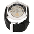 Piaget Emperador Coussin Silver Dial Black Leather Automatic Men's Watch GOA32016 G0A32016