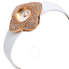 Piaget Limelight Blooming White Dial White Satin Strap Ladies Watch G0A39183
