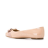 Ferragamo Ladies Varina Bow Ballerina Flats 01A181 676235 2321
