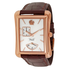 Piaget Black Tie Emperador Silver Dial Brown Leather Men's Watch G0A33070