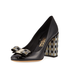 Ferragamo Mosaic Vara Bow Pump Shoe 01P524 706470