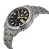 Seiko 5 Automatic Stainless Steel Black Dial Men's Watch SNKK17