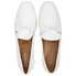 Tod's Womens Double T Loafers in White XXW36A0T900OW0B001