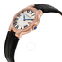 Raymond Weil Jasmine Silver Dial Black Leather Ladies Watch 5229-PC5-00659