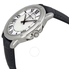 Raymond Weil Tango White Black Leather Men's Watch 5591-L1-00300