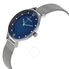 Skagen Anita Blue Dial Stainless Steel Mesh Ladies Watch SKW2307