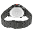 Swiss Military Thunderbolt Chronograph Men's Black IP Steel Watch 2955