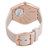 Swatch Open Box - Swatch Skinrosee Rose Dial Beige Silicone Men's Watch SYXG101 SYXG101