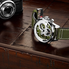 Stuhrling Original Aviator Quartz Green Dial Men's Watch M13588
