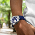 Stuhrling Original Monaco Quartz Blue Dial Men's Watch M13545