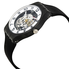 Swatch Originals Skeletor Black Silicone Strap Men's Watch SUOB134