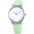 Swatch Skin Aloe Quartz White Dial Ladies Watch SYXS125