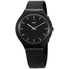 Swatch Skinero Black Dial Ladies Silicone Watch SVOB106