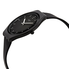 Swatch Skinero Black Dial Ladies Silicone Watch SVOB106