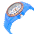 Technomarine Cruise JellyFish Silver Dial Blue Silicone Men's Watch TM-115146