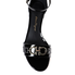Ferragamo Ladies Gancini Ankle Strap Sandal 01P087 704695