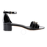 Ferragamo Ladies Gancini Ankle Strap Sandal 01P087 704695