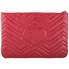 Gucci Ladies GG Marmont Leather Clutch with logo 525541 0OLET 6438