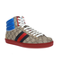 Gucci Men's Ace GG Hightop Sneakers 555144 92T20 9794
