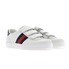 Gucci Men's New Ace Velcro Strap Sneakers 548699 DOPE0 9095