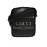 Gucci Print Messenger Bag in Black 523591 0QRAT 8163
