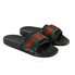Gucci Satin Slide With Web Bow 498316 KLWI0 1146
