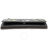 Jimmy Choo Black/Silver Nino Long Yen Mstar Trim Wallet 143 NINO LTU BLACK/METALLIC MIX
