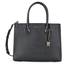Michael Kors Mercer Large Pebbled Leather Tote - Black 30F8GM9T3T-001