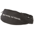 F.A.M.T. Men's Waist Bag Black Bum Bag "Need Money" FAMTBUM BAG MON Black