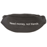 F.A.M.T. Men's Waist Bag Black Bum Bag "Need Money" FAMTBUM BAG MON Black