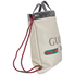 Gucci Logo-Print Drawstring Backpack- White 523586 0GCBT 8821