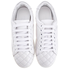 Burberry Ladies Check-Quilted Trainers White Leather Sneakers 4072341