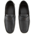 Emporio Armani Men's Black Metal Eagle Loafer X4B064-XC542-000