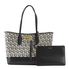 Ferragamo Ladies Studio Jacquard Tote Bag 21H663 709655