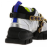 Gucci Ladies Silver Flashtrek Sneaker With Removable Crystals 537133 DORA0 8188