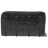 Jimmy Choo Jimmy Choo Carnaby Embossed Star Stud Wallet in Black 183 CARNABY IXS BLACK/BLACK