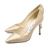 Jimmy Choo Ladies  24/7 Nude Romy85 Close PatLeather High Heel Pumps 247 ROMY 85 PAT NUDE