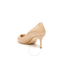 Jimmy Choo Romy Nude Patent Pointy Toe Pumps 247 ROMY 60 PAT NUDE