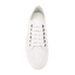 Jimmy Choo White Aiden Lowtop Sneaker 183 AIDEN EJL WHITE
