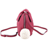 Loewe Loewe Ladies Bunny Mini Raspberry Crossbody Bag 199.12.T35.7330