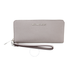 Michael Kors Jet Set Travel Saffiano Continental Wallet - Pearl Grey 32S5STVE9L-081