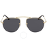 Prada Grey Men's Sunglasses PR 58OS ZVN5S0 55 PR 58OS ZVN5S0 55