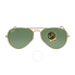 Ray Ban Aviator Arista Green 55 mm Sunglasses RB3025 W3234 55-14 RB3025 W3234 55-14