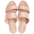 Ferragamo Ladies Two Banded Flower Heel Sandal 01M660 671050 2321
