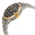 Tissot T-Classic Two-Tone Titanium Automatic Black Dial Men's Watch T0874075506700 T087.407.55.067.00