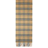 Burberry Classic Vintage Check Cashmere Scarf- Antique Yellow 4073122