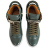 Buscemi Men's Green Bus 100M Hightop 219SM100LK010A 0920