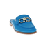 Ferragamo Blue Casual Gancini Viggio Flats 01P109 709047